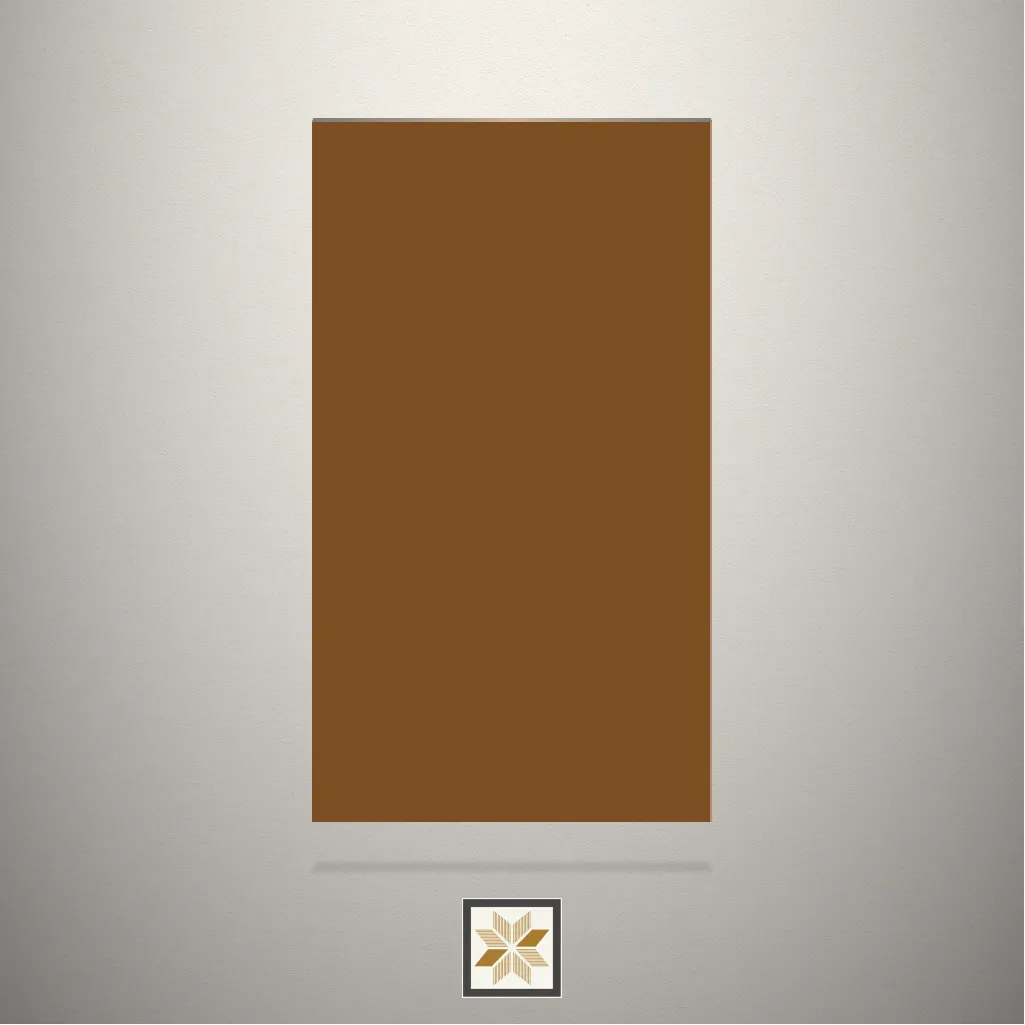 Peach Brown Solid Color Brown Laminate (8x4 feet,1 mm): LM-13806