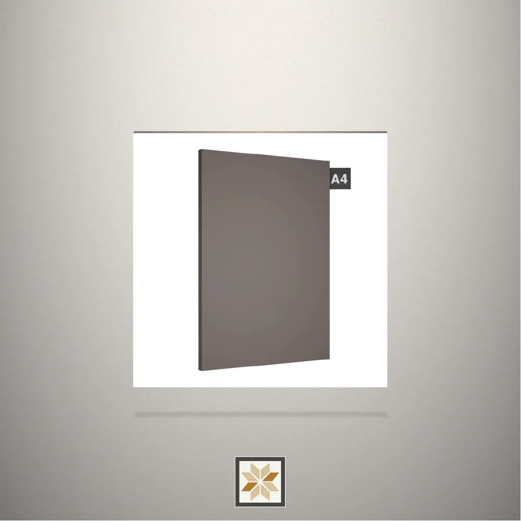 Solid Color Brown Laminate (8x4 feet,2 mm): LM-13918