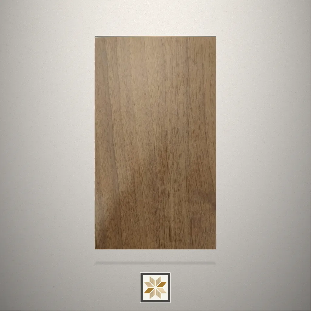 European Walnut Wooden Brown Laminate (8x4 feet,0.7 mm): LM-13947