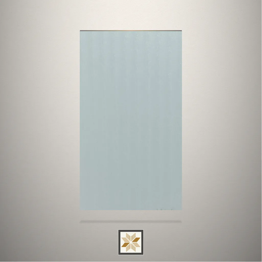 Fluted White Laminate (8x4 feet,1 mm): LM-13974