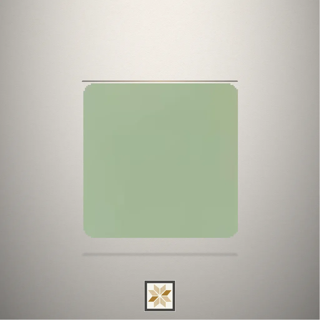 High Gloss Solid Color Green Laminate (8x4 feet,2.5 mm): LM-13985