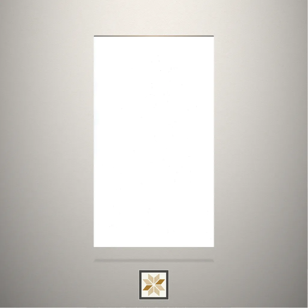 Gloss GL White Solid Color White Laminate (8x4 feet,0.8 mm): LM-13989