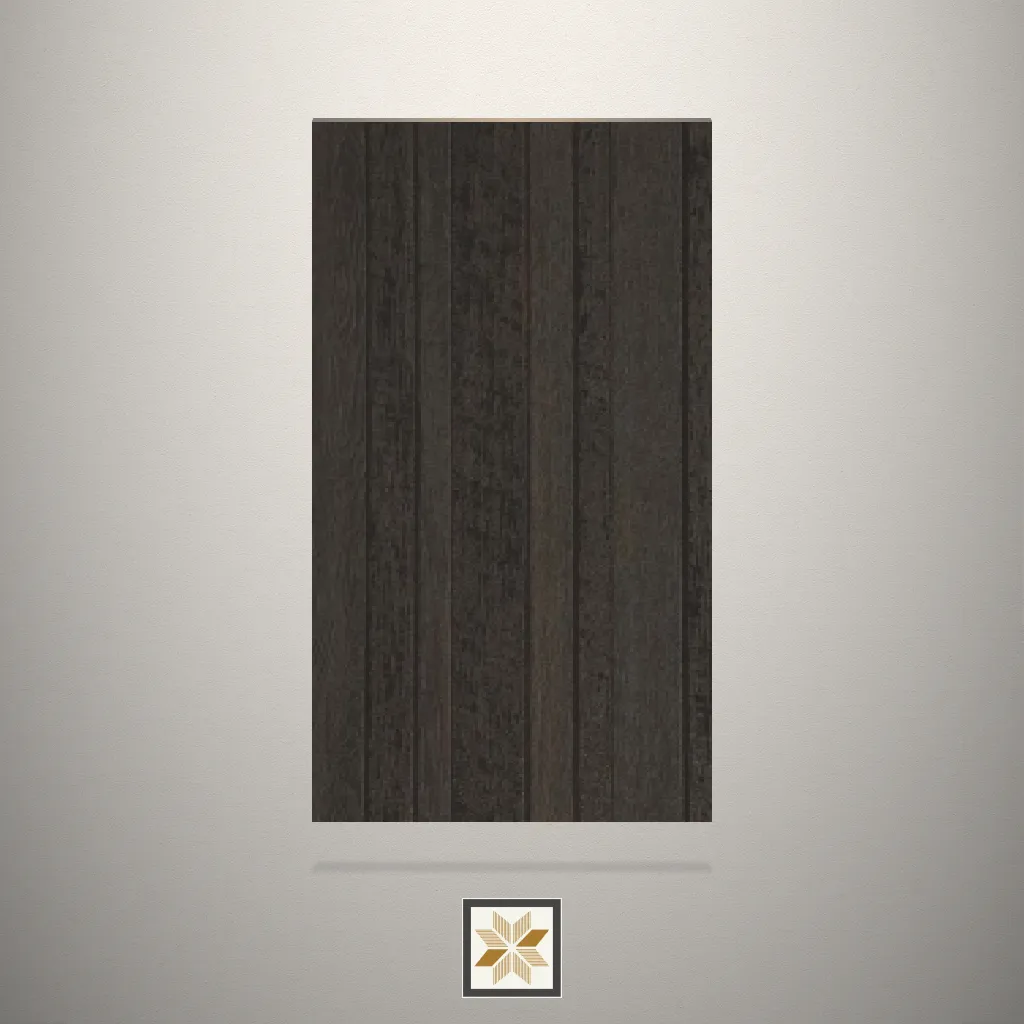 Textured Butternut Fluted Brown Laminate (8x4 feet,0.8 mm): LM-14000