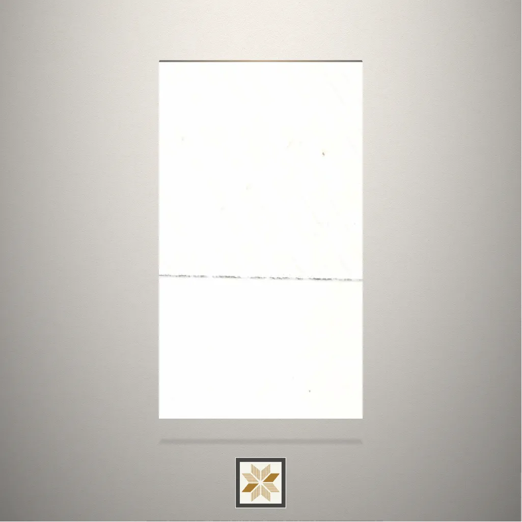 Textured White Acute Pattern White Laminate (8x4 feet,1 mm): LM-14440-D