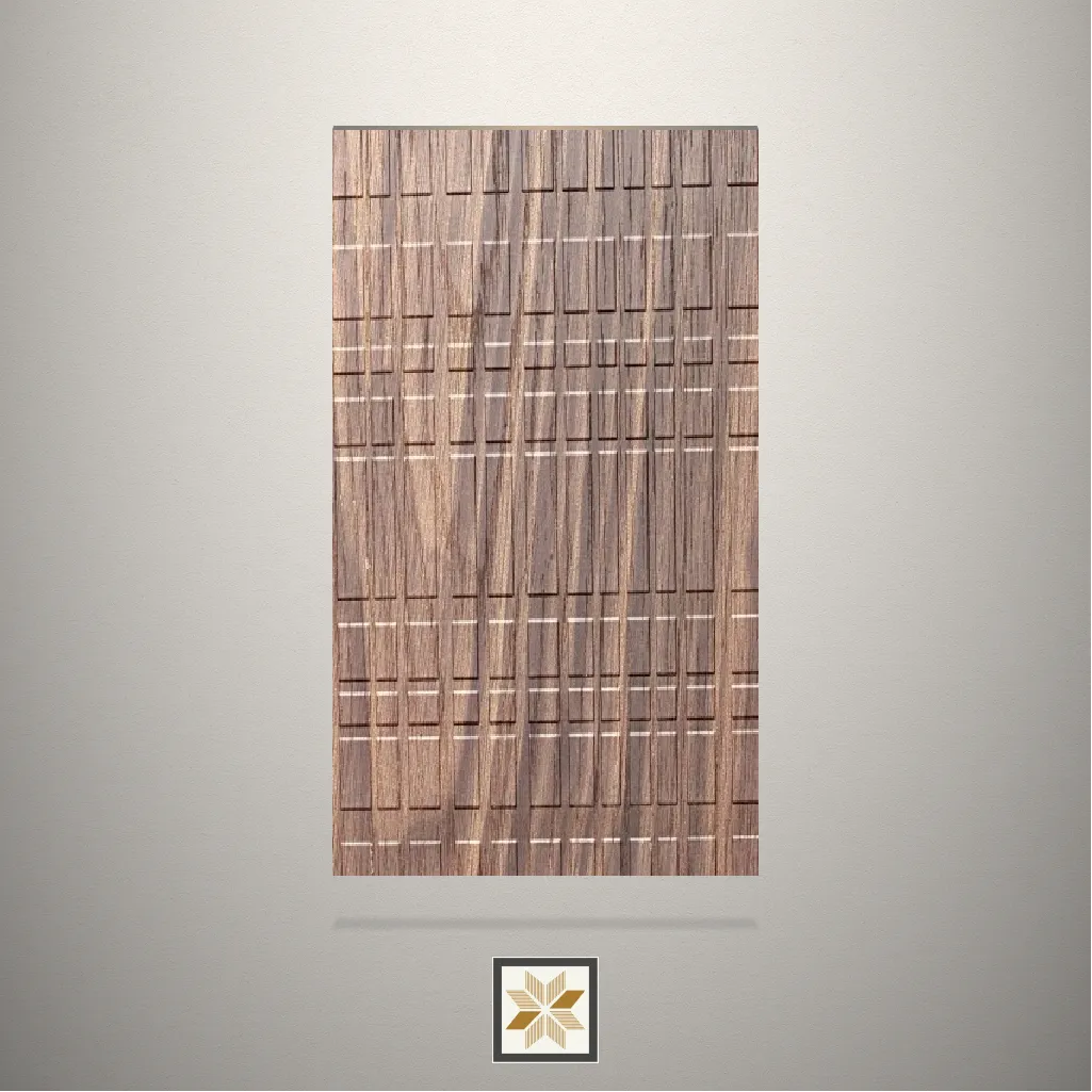 Textured Castano Rich Pattern Brown Laminate (8x4 feet,1 mm): LM-14187-C