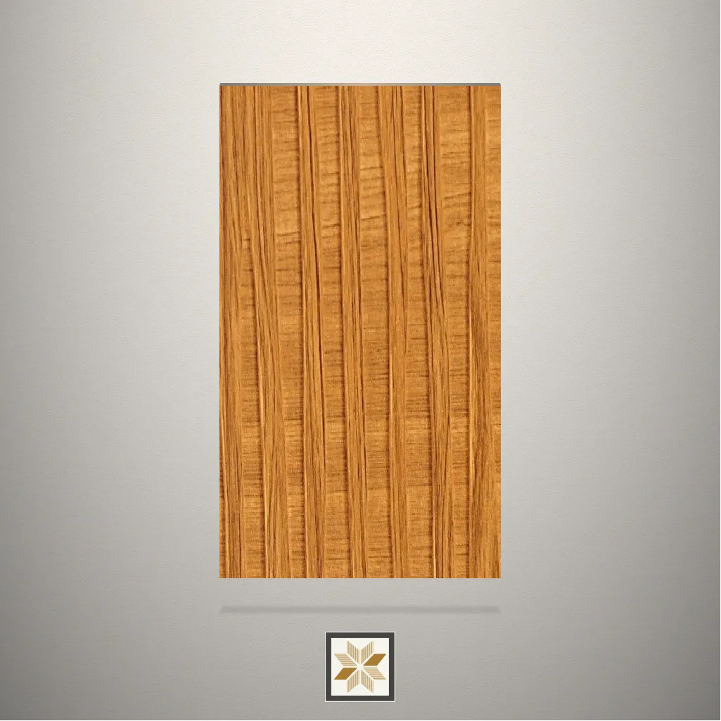 High Gloss Granello Oak Wooden Brown Laminate (8x4 feet,1 mm): LM-14186-C