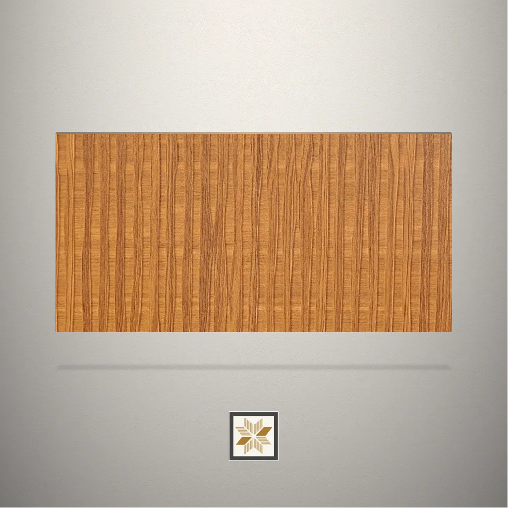 Suede Granello Oak Wooden Brown Laminate (8x4 feet,1 mm): LM-14186-D