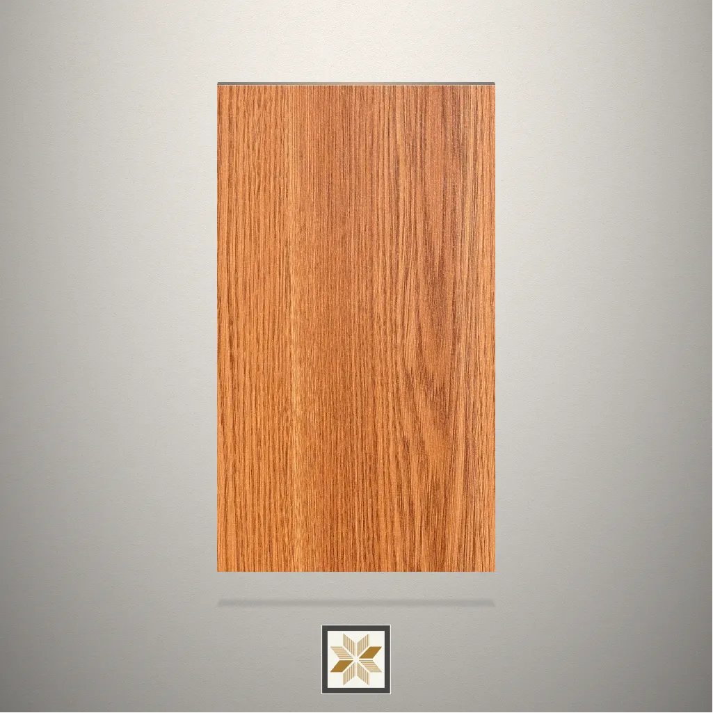 Suede Regal Teak Wooden Brown Laminate (8x4 feet,1 mm): LM-14188-C