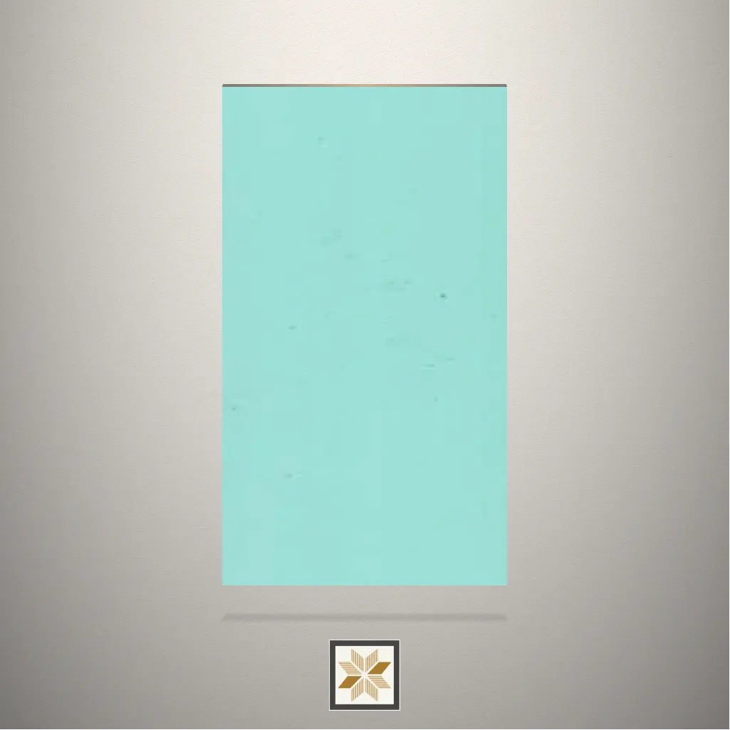 Super Matt SMT Cyan Solid Color Blue Laminate (8x4 feet,1 mm): LM-14446-B