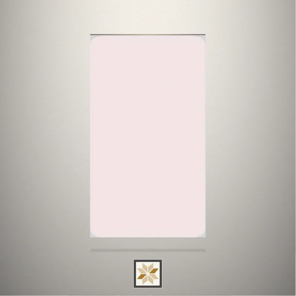 Super Matt Pale Pink Solid Color Pink Laminate (8x4 feet,1 mm): LM-14295