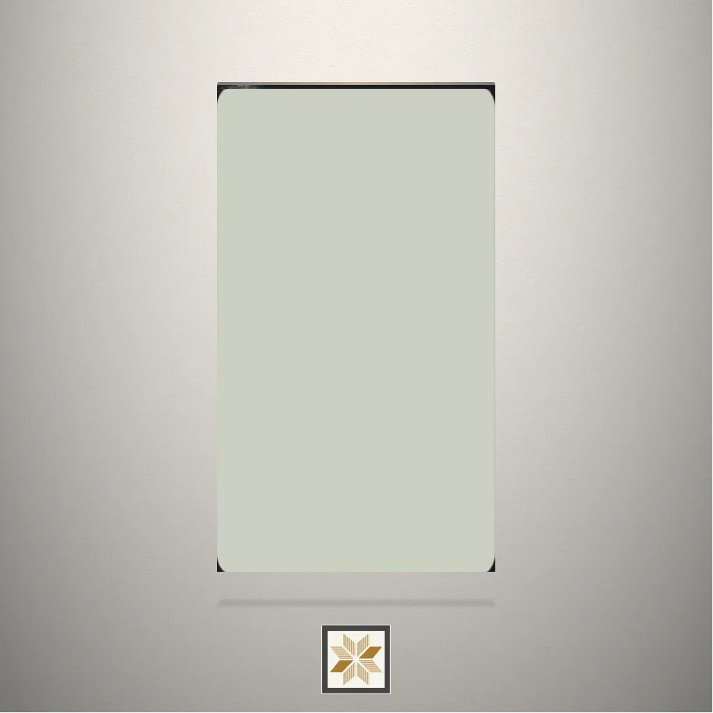 High Gloss Moss Solid Color Green Laminate (8x4 feet,1 mm): LM-14321