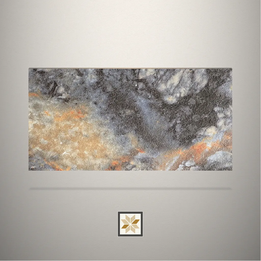 High Gloss Stone Grey Laminate (8x4 feet,1 mm): LM-14415-D