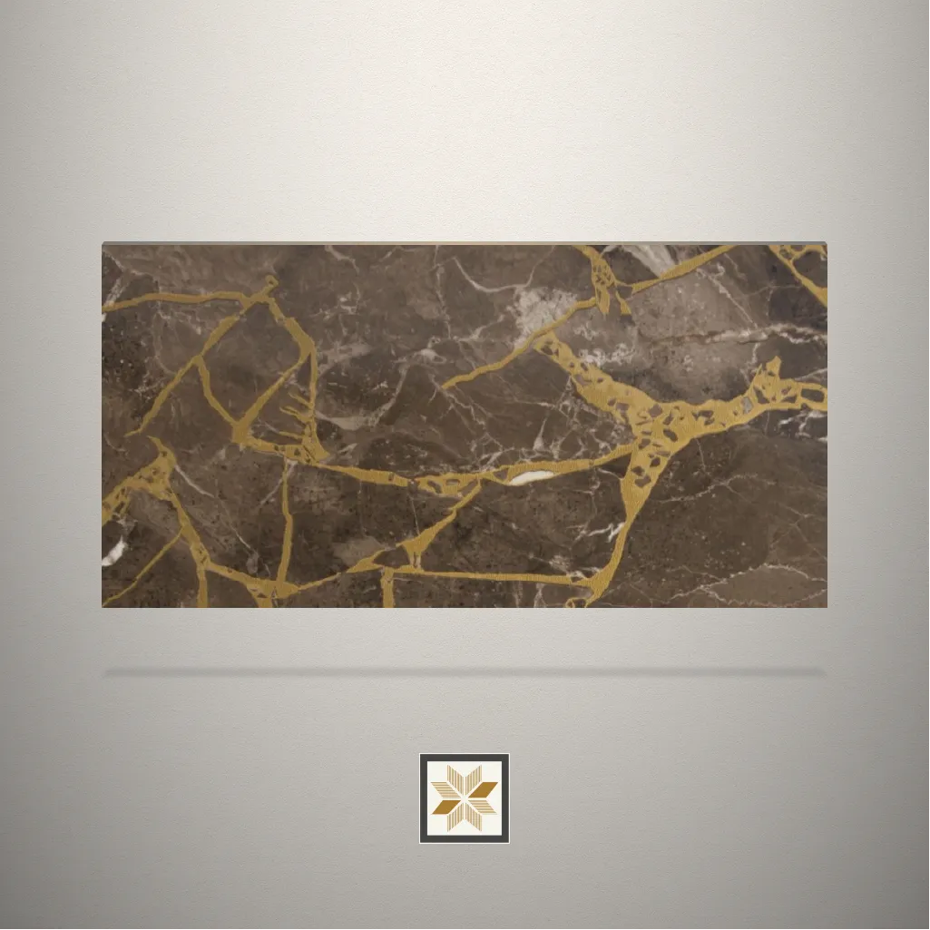 High Gloss Solid Color Brown Laminate (8x4 feet,1 mm): LM-14375-C