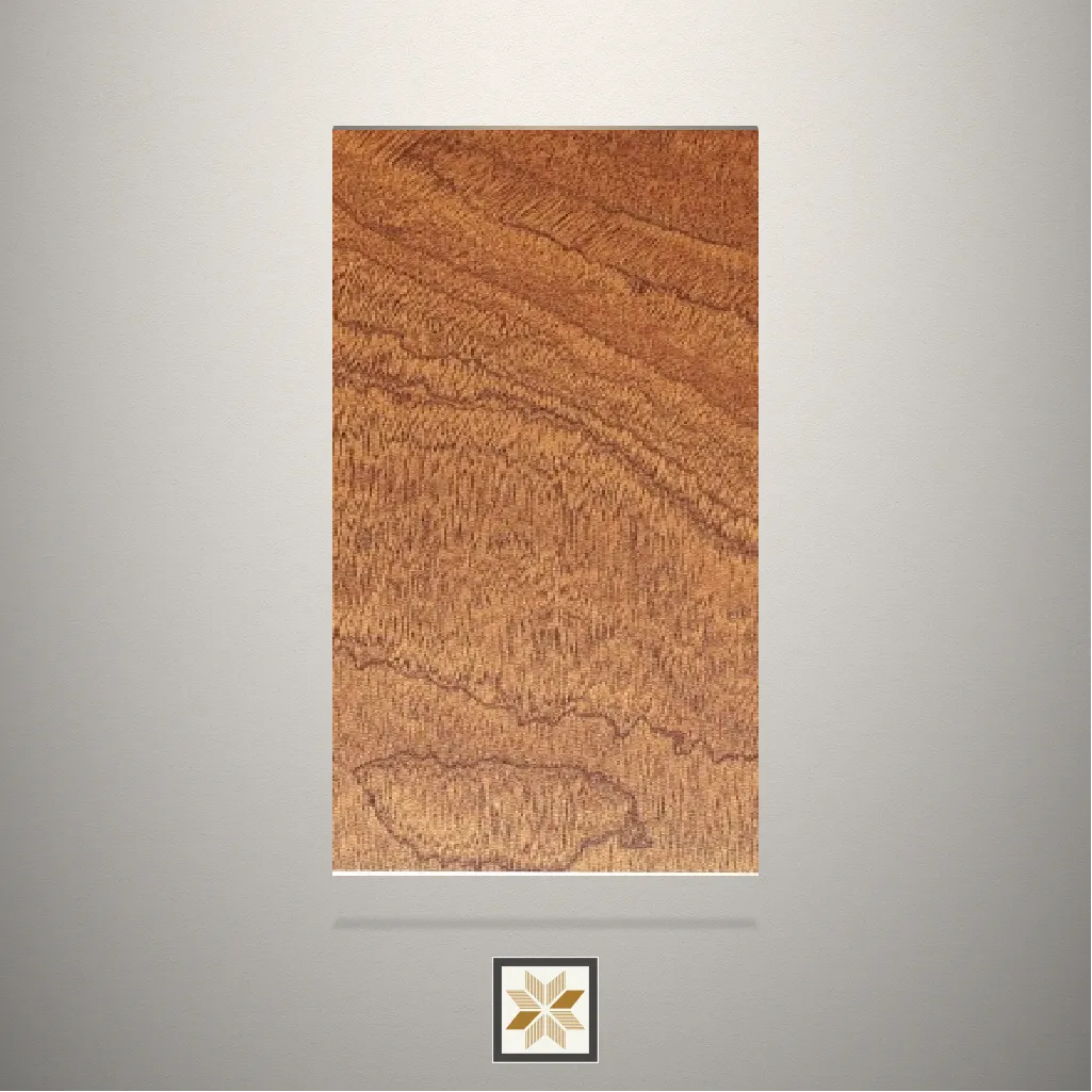 Textured Regal Walnut Wooden Brown Laminate (8x4 feet,1 mm): LM-14392-D