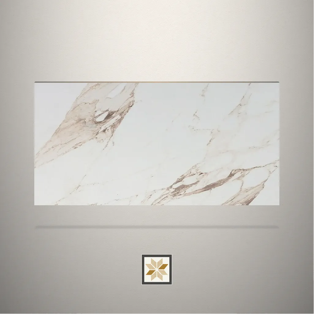 Super Matt SMT Auresta Marble White Laminate (8x4 feet,1 mm): LM-14377-C