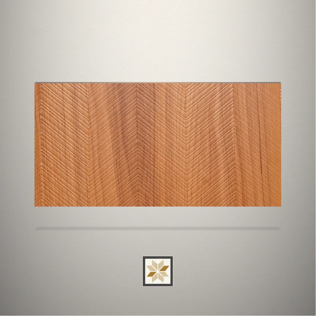 Textured Saffron Wood Wooden Brown Laminate (8x4 feet,1 mm): LM-14411-D