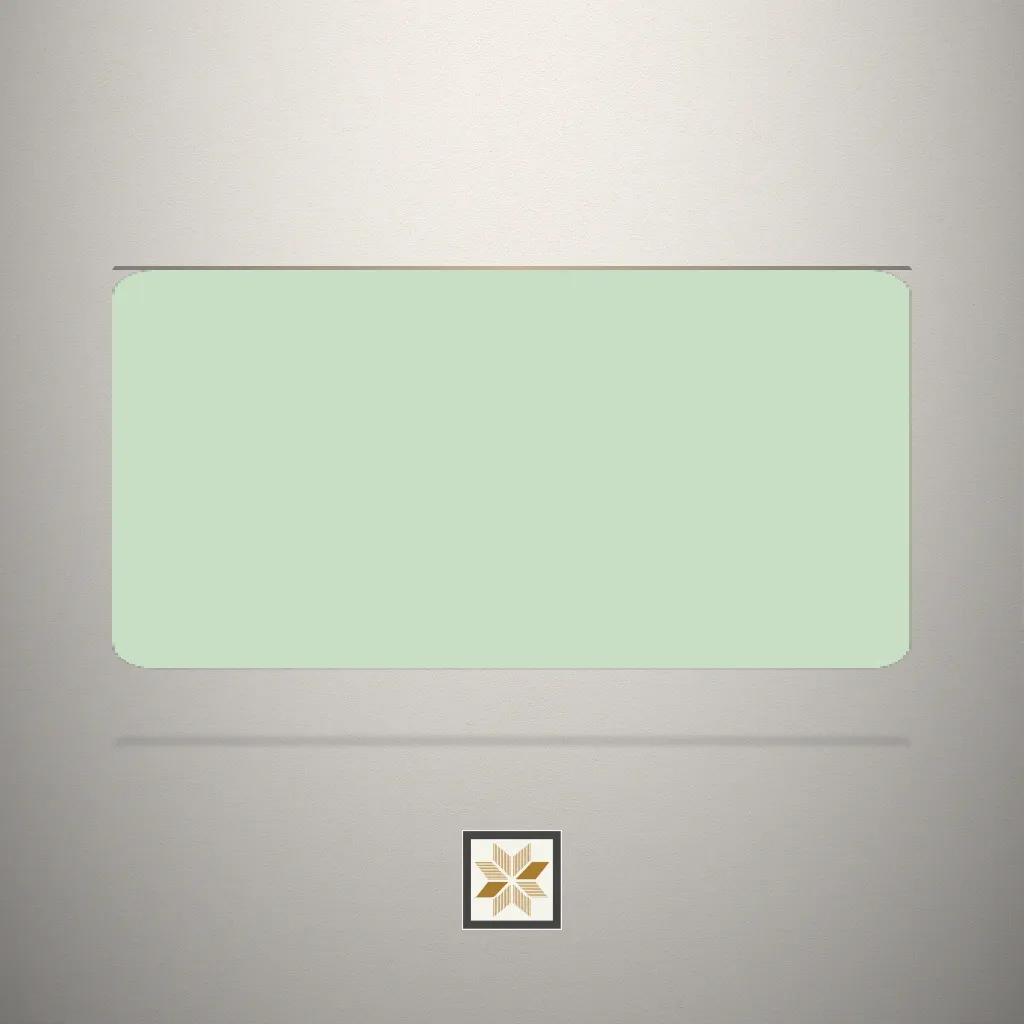 High Gloss Solid Color Green Laminate (8x4 feet,1.5 mm): LM-14461