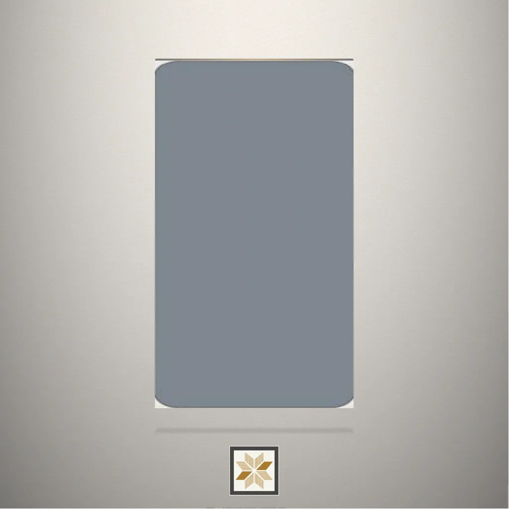 PU(Polyurethane) Charcoal Grey Solid Color Grey Laminate (8x4 feet,1 mm): LM-14513