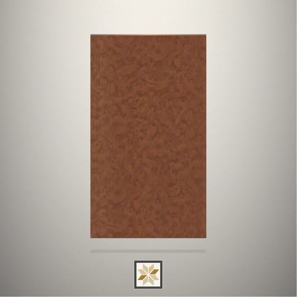 Textured Regal Walnut Wave Brown Laminate (8x4 feet,1 mm): LM-14707-C