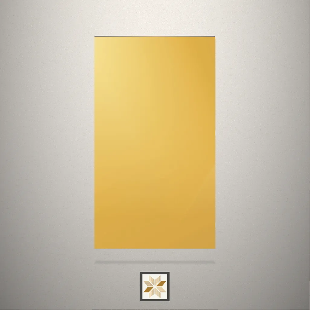 High Gloss Yellow Laminate (8x4 feet,1.5 mm): LM-14555