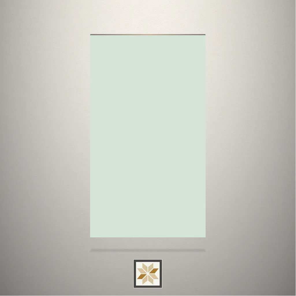 Super Matt Mint Green Solid Color Green Laminate (8x4 feet,1 mm): LM-14620