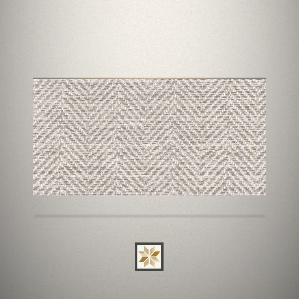 Textured Entwined Grace Pattern Beige Laminate (8x4 feet,1 mm): LM-14651