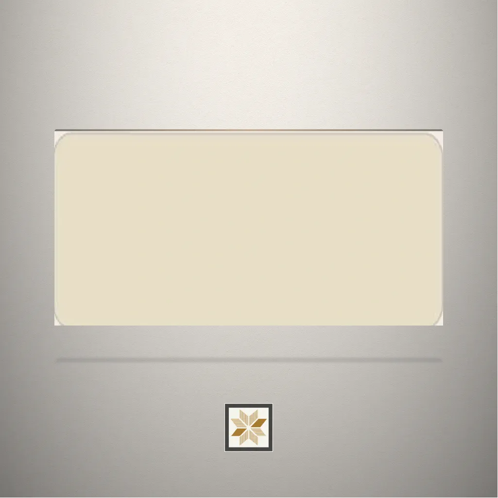 Super Matt Oyster White Solid Color Ivory Laminate (8x4 feet,1 mm): LM-14660