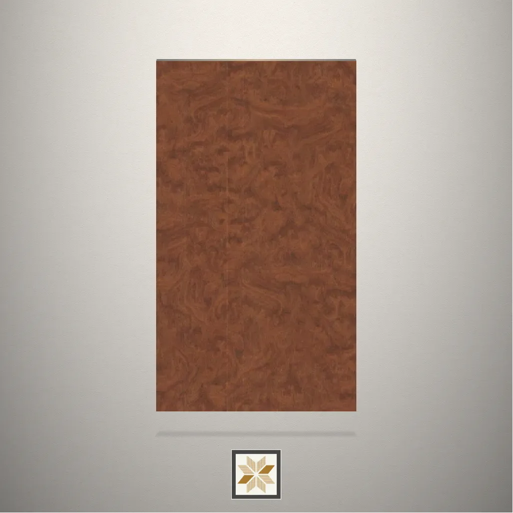 Textured Prism Path Wave Brown Laminate (8x4 feet,1 mm): LM-14707-B