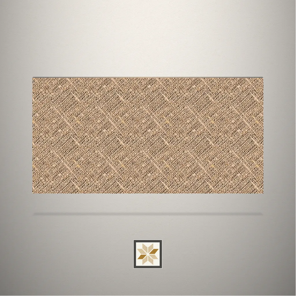 Textured Jute Natural Fabric Linen Cream Laminate (8x4 feet,1 mm): LM-14779