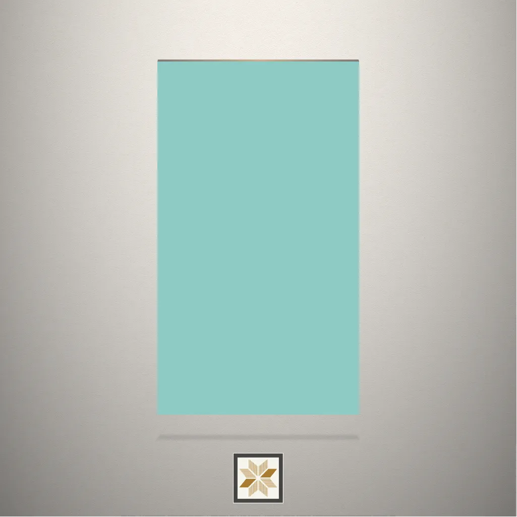 Matt Subtle Blue Solid Color Blue Laminate (8x4 feet,1 mm): LM-14794