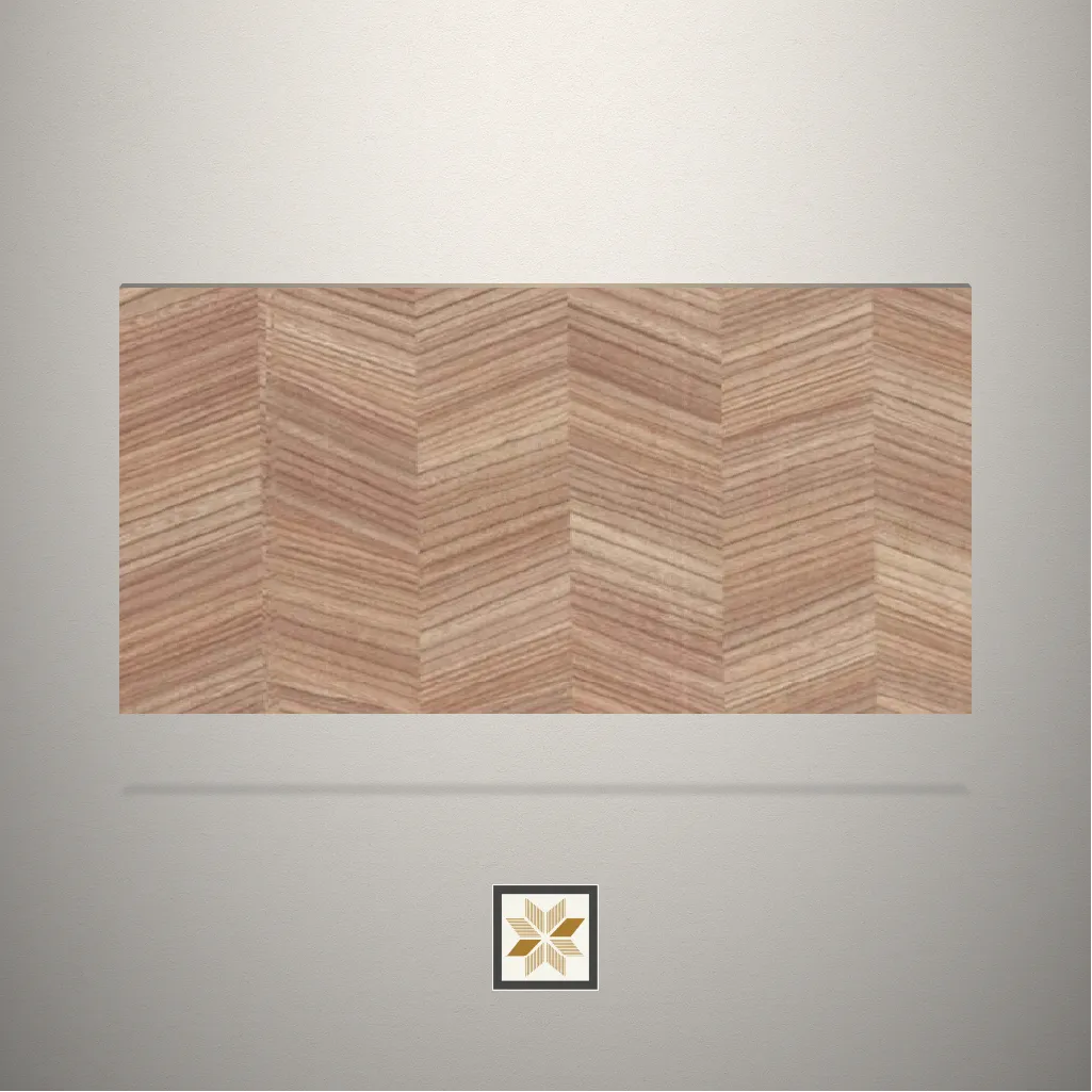 High Gloss Brescan Walnut Abstract Artistic Brown Laminate (8x4 feet,1 mm): LM-14829-B