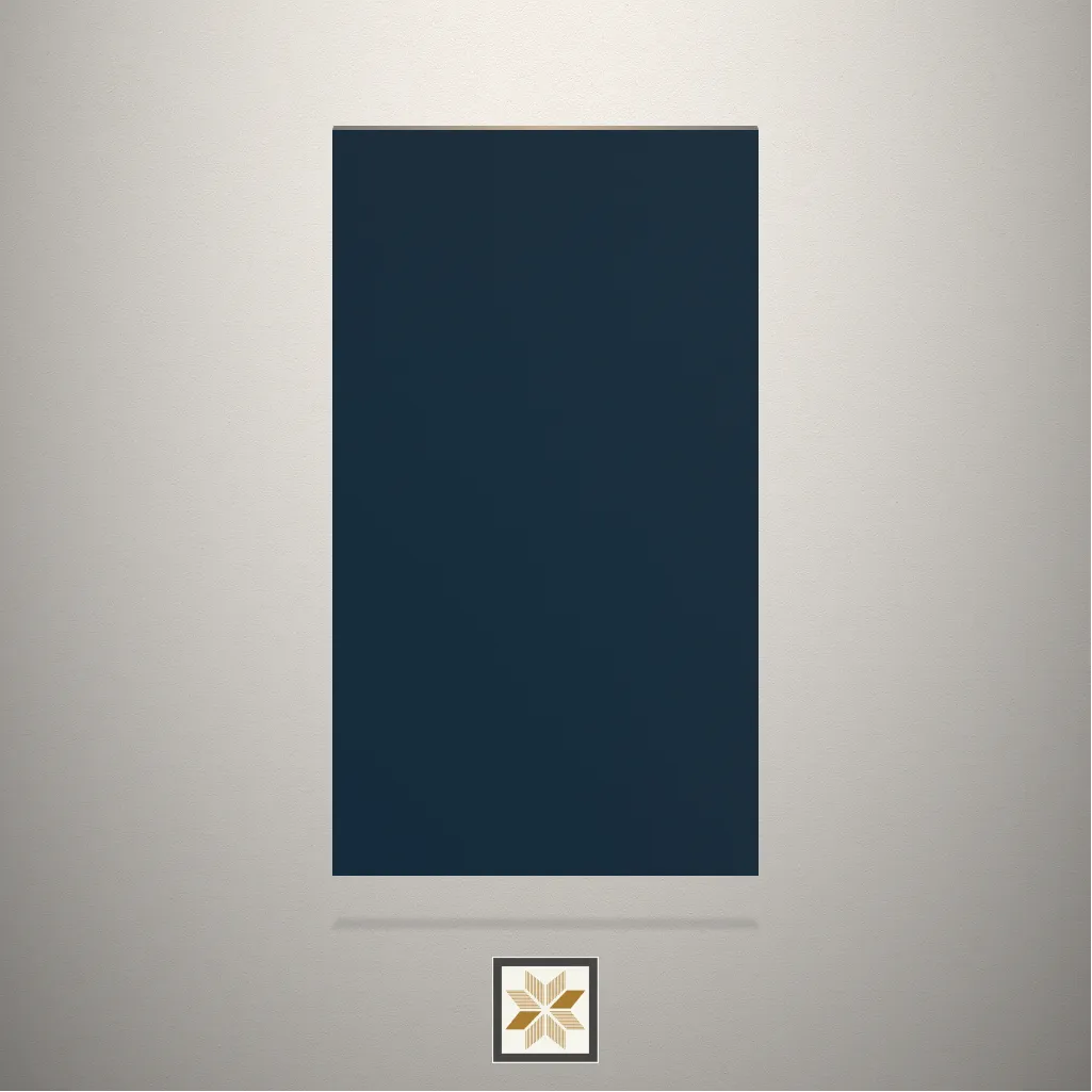 Textured Deep Sea Solid Color Blue Laminate (8x4 feet,1 mm): LM-14807