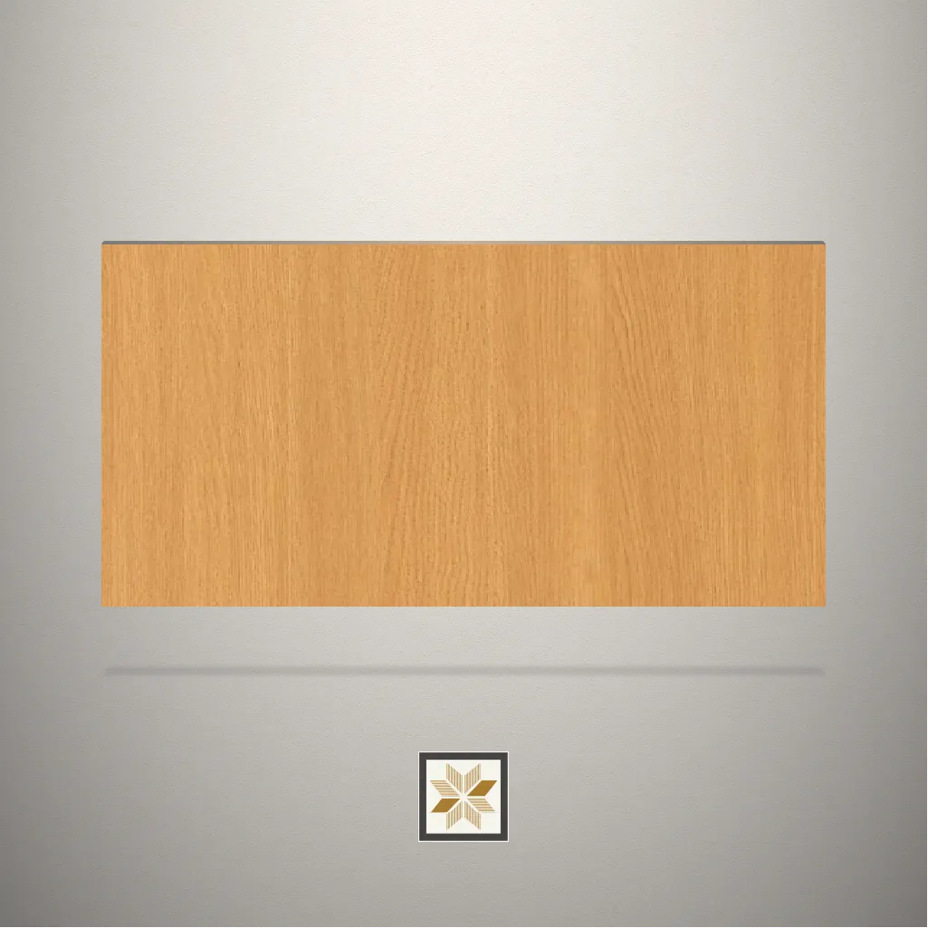 High Gloss Hasting Sandal Wooden Brown Laminate (8x4 feet,1 mm): LM-14827-C