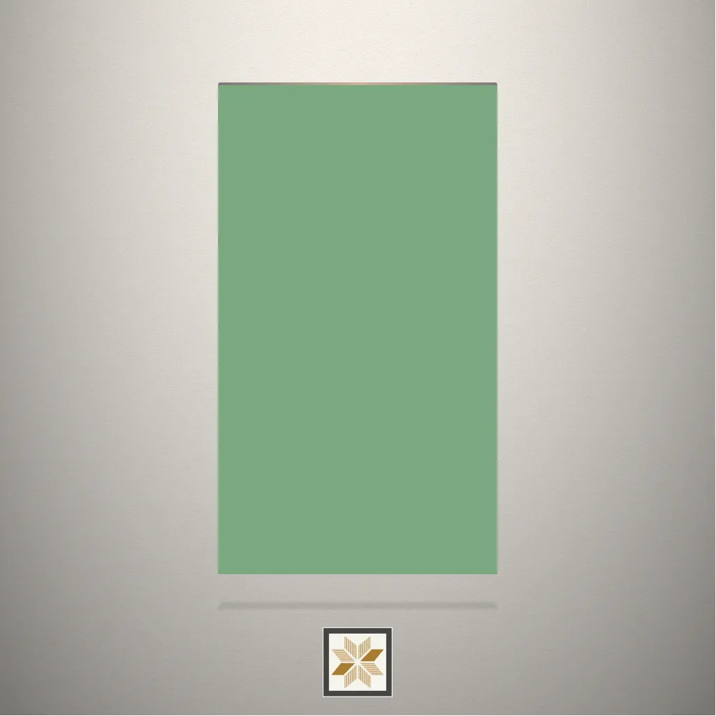 Gloss Peacock Geen Solid Color Green Laminate (8x4 feet,1 mm): LM-14840-C