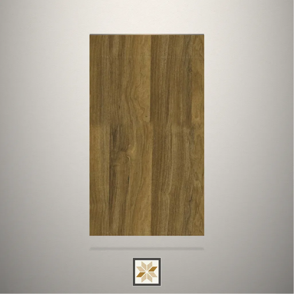 Textured Spica Oak Wooden Brown Laminate (8x4 feet,1 mm): LM-14906-F