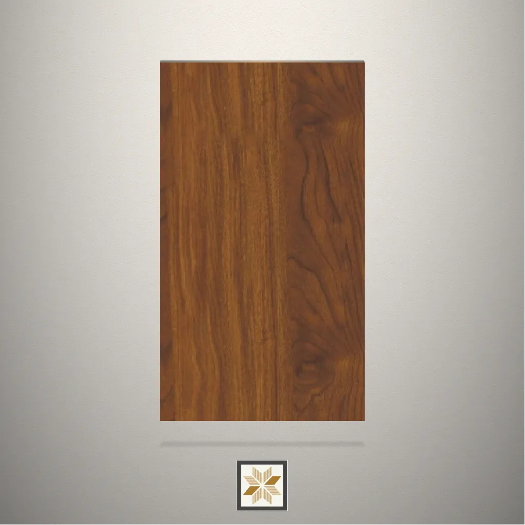 Textured Brown Crown Zenith Wooden Brown Laminate (8x4 feet,1 mm): LM-14887-C