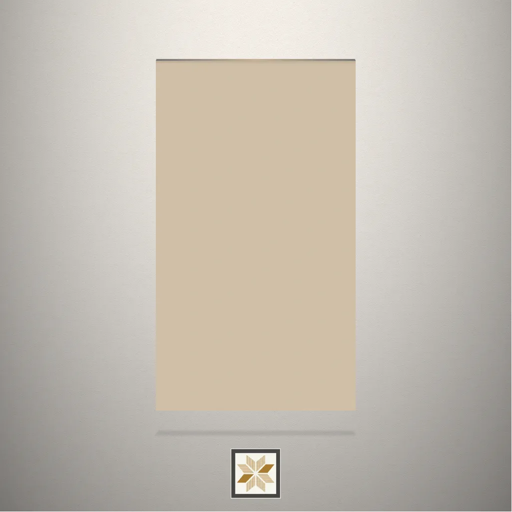 High Gloss Coconut Brown Fluted Brown Laminate (8x4 feet,1 mm): LM-14898