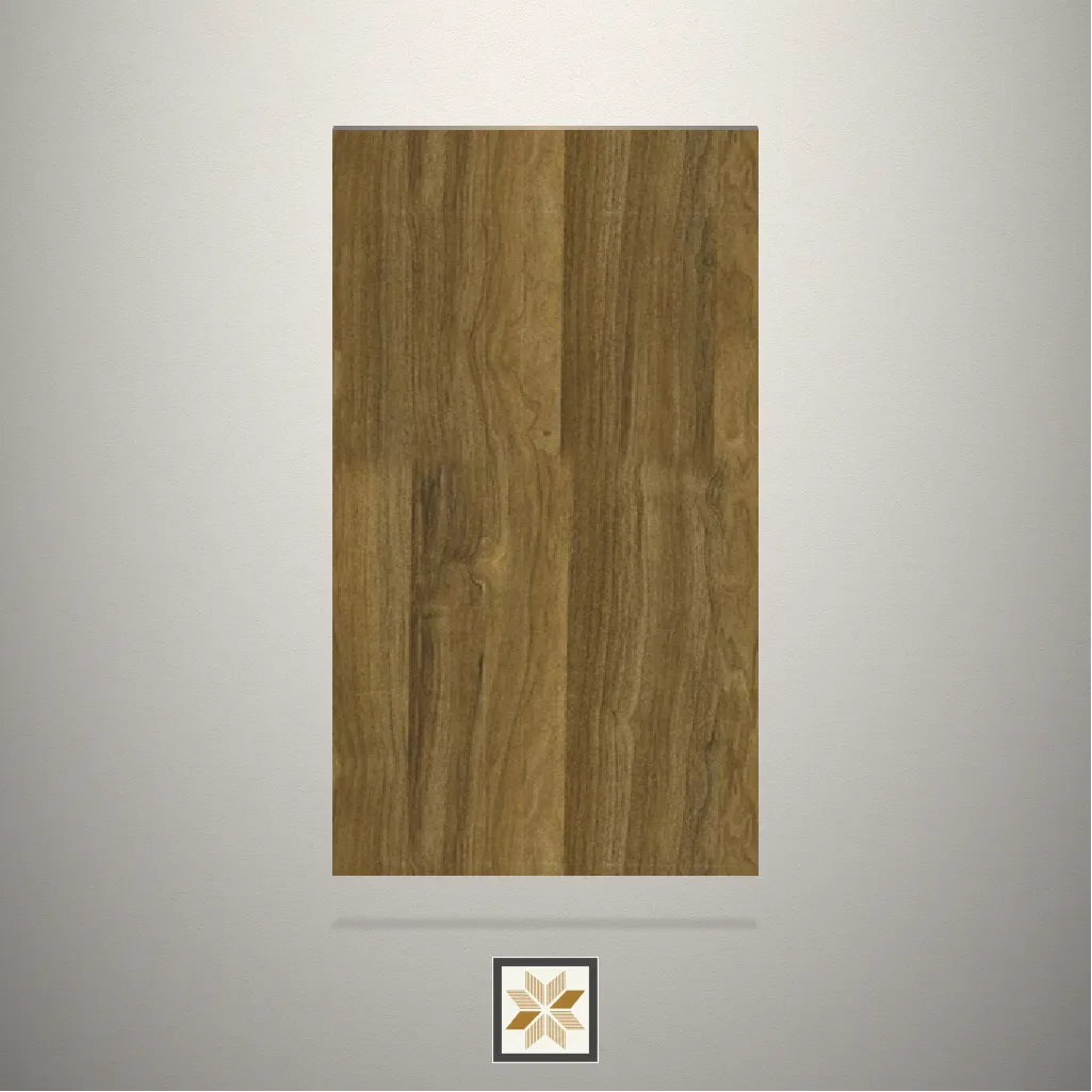 Textured Spica Oak Wooden Brown Laminate (8x4 feet,1 mm): LM-14906-D