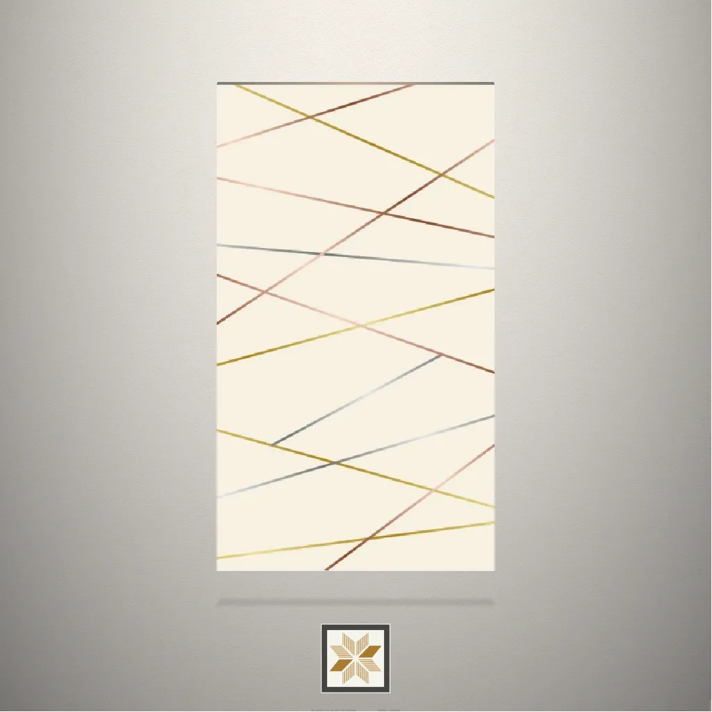 High Gloss Pattern Cream Laminate (8x4 feet,1 mm): LM-14940