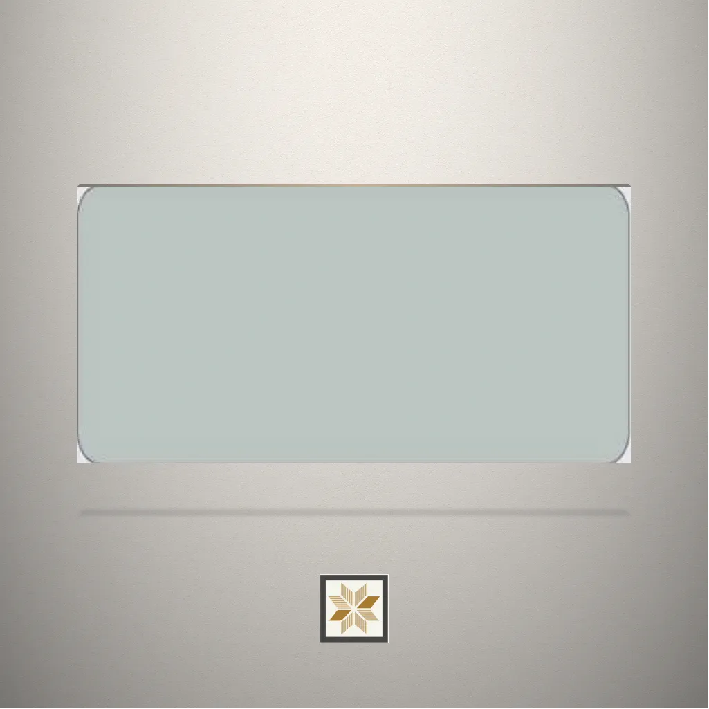 High Gloss Soft Green Solid Color Green Laminate (8x4 feet,1 mm): LM-14956