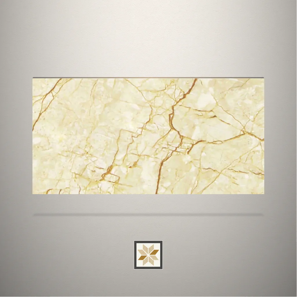 Gloss Kjerag Stone Stone Ivory Laminate (8x4 feet,1.25 mm): LM-15001