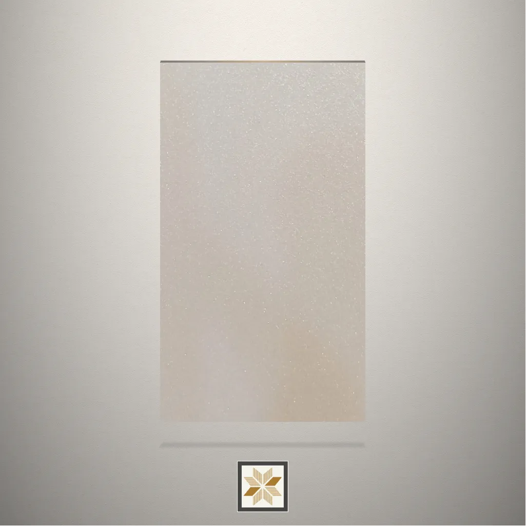 High Gloss Sparkle Glitter Beige Laminate (8x4 feet,1 mm): LM-15033