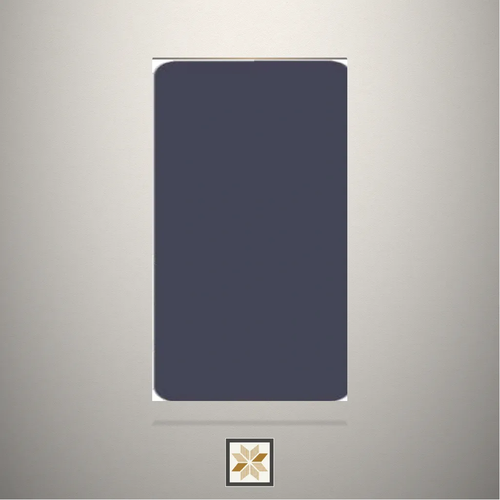 High Gloss Twister Blue Solid Color Blue Laminate (8x4 feet,1 mm): LM-15036