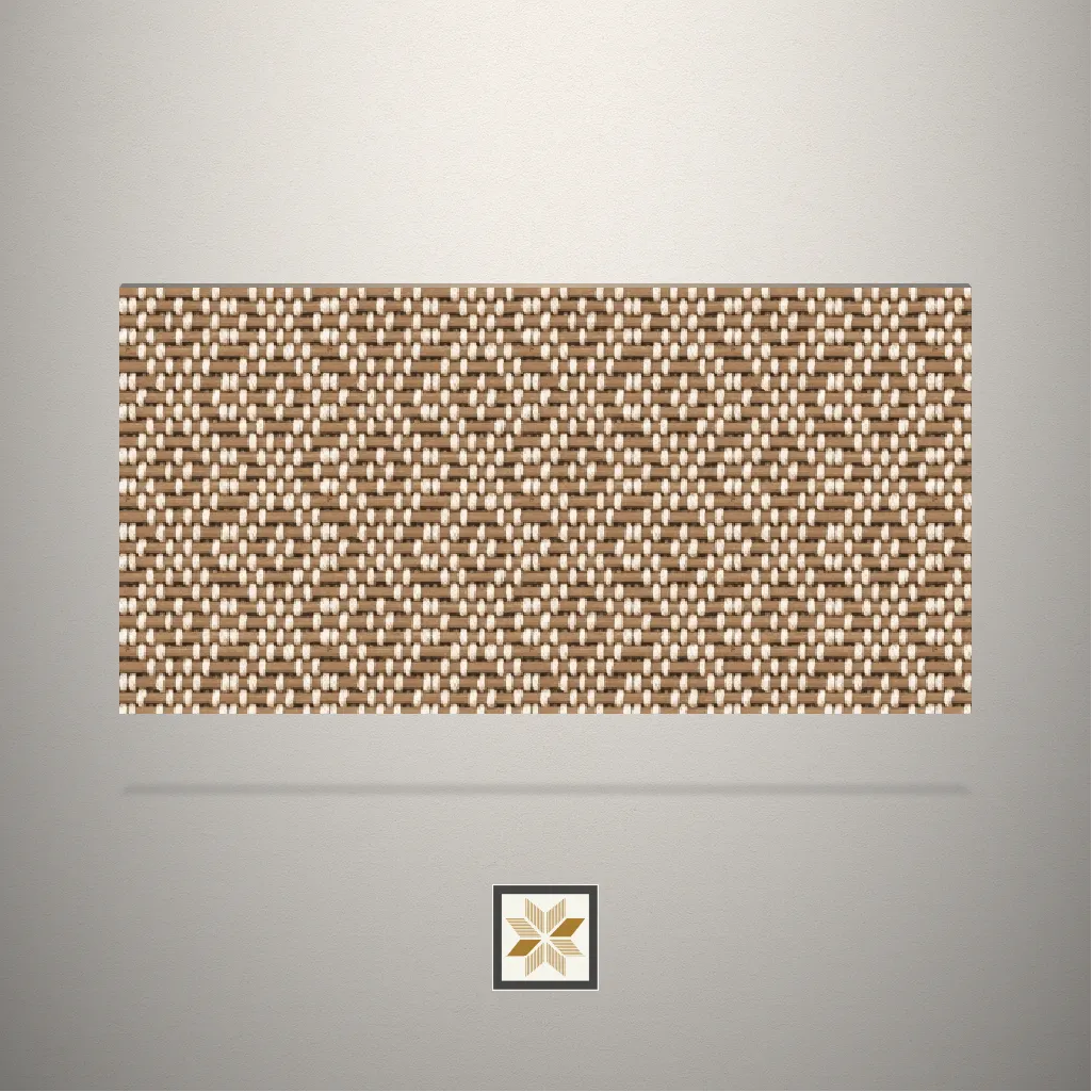 Textured Fadded Fibers Fabric Linen Cream Laminate (8x4 feet,1 mm): LM-15101