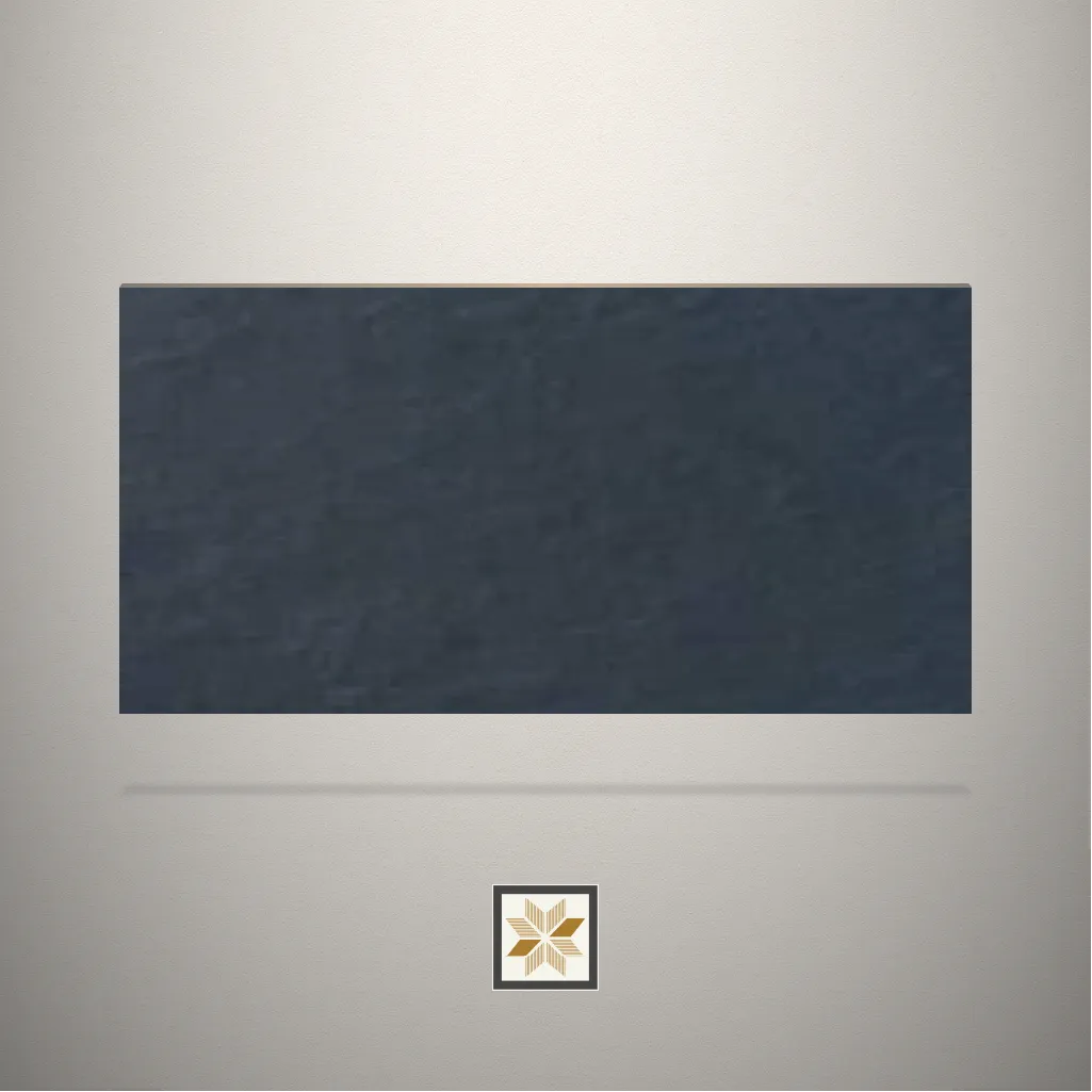 Textured Burberry Blue Stone Black Laminate (8x4 feet,1 mm): LM-15273