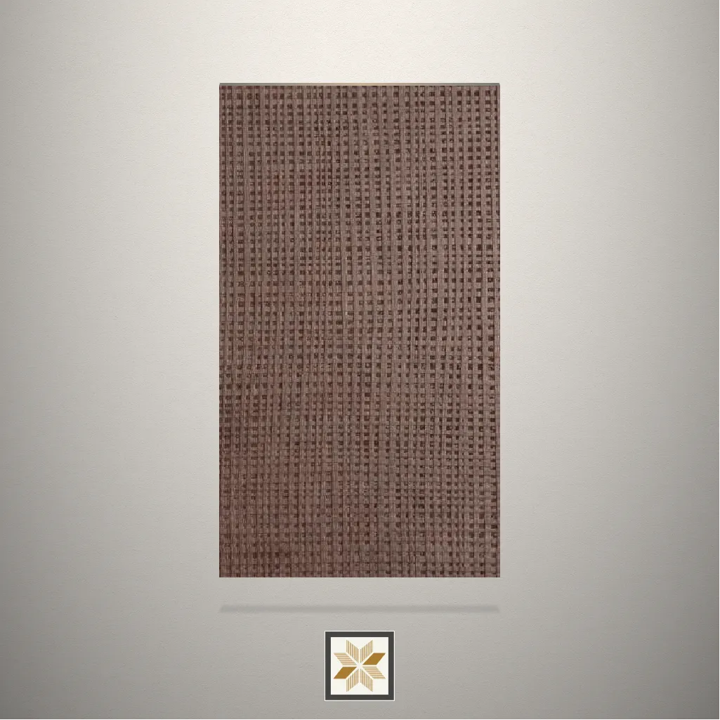 Textured Golden Campino Fabric Linen Brown Laminate (8x4 feet,1 mm): LM-15330