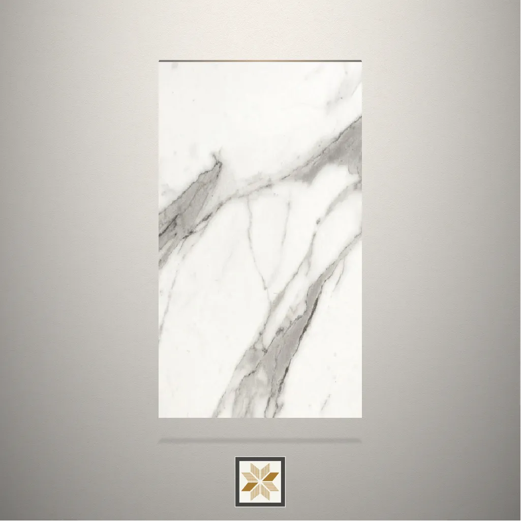 HT Satvario Marble White Laminate (8x4 feet,1 mm): LM-15343