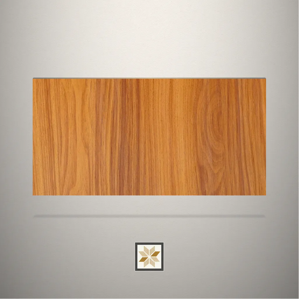 Textured VT Classic Timber Wooden Brown Laminate (8x4 feet,1 mm): LM-15379-I