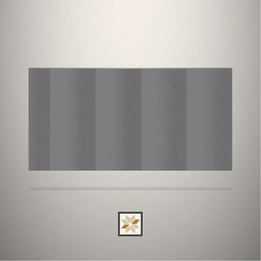 Smoke Grey Fluted Grey Laminate (8x4 feet,1 mm): LM-15386