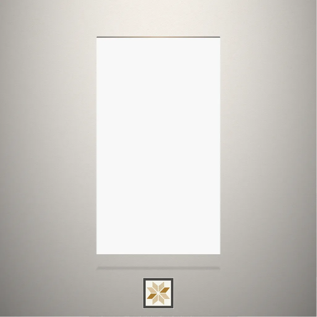 High Gloss Super White Solid Color White Laminate (8x4 feet,1 mm): LM-15424